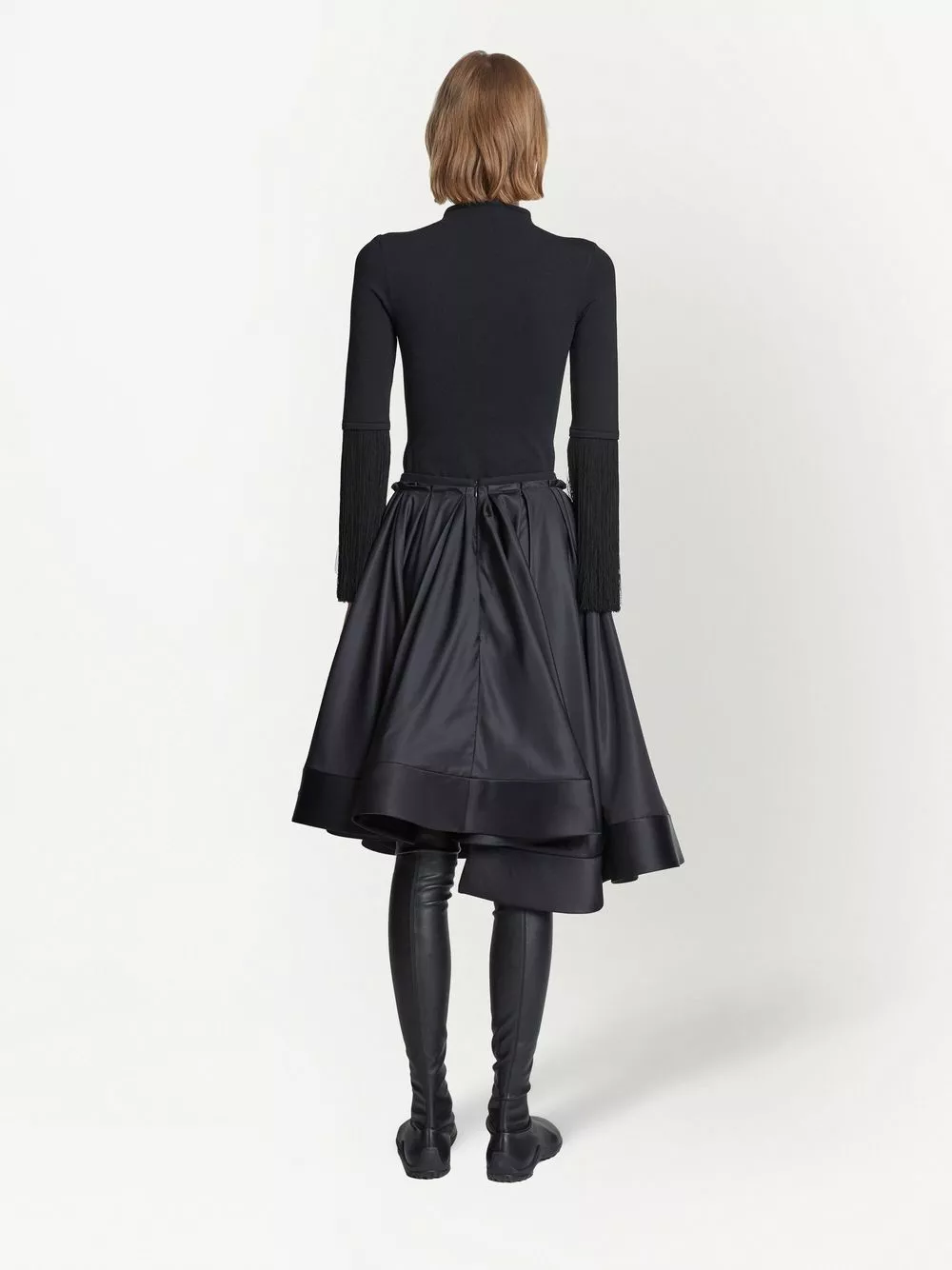 Affordable Proenza Schouler pleated full taffeta skirt Women 0128