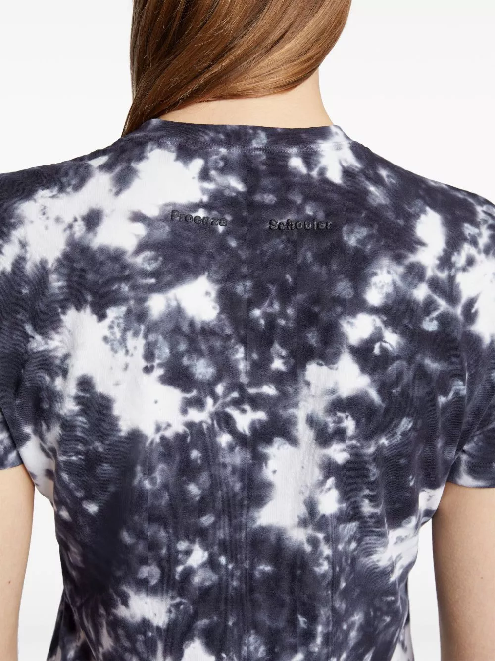 Affordable Proenza Schouler White Label tie-dye cotton T-shirt Women 0130