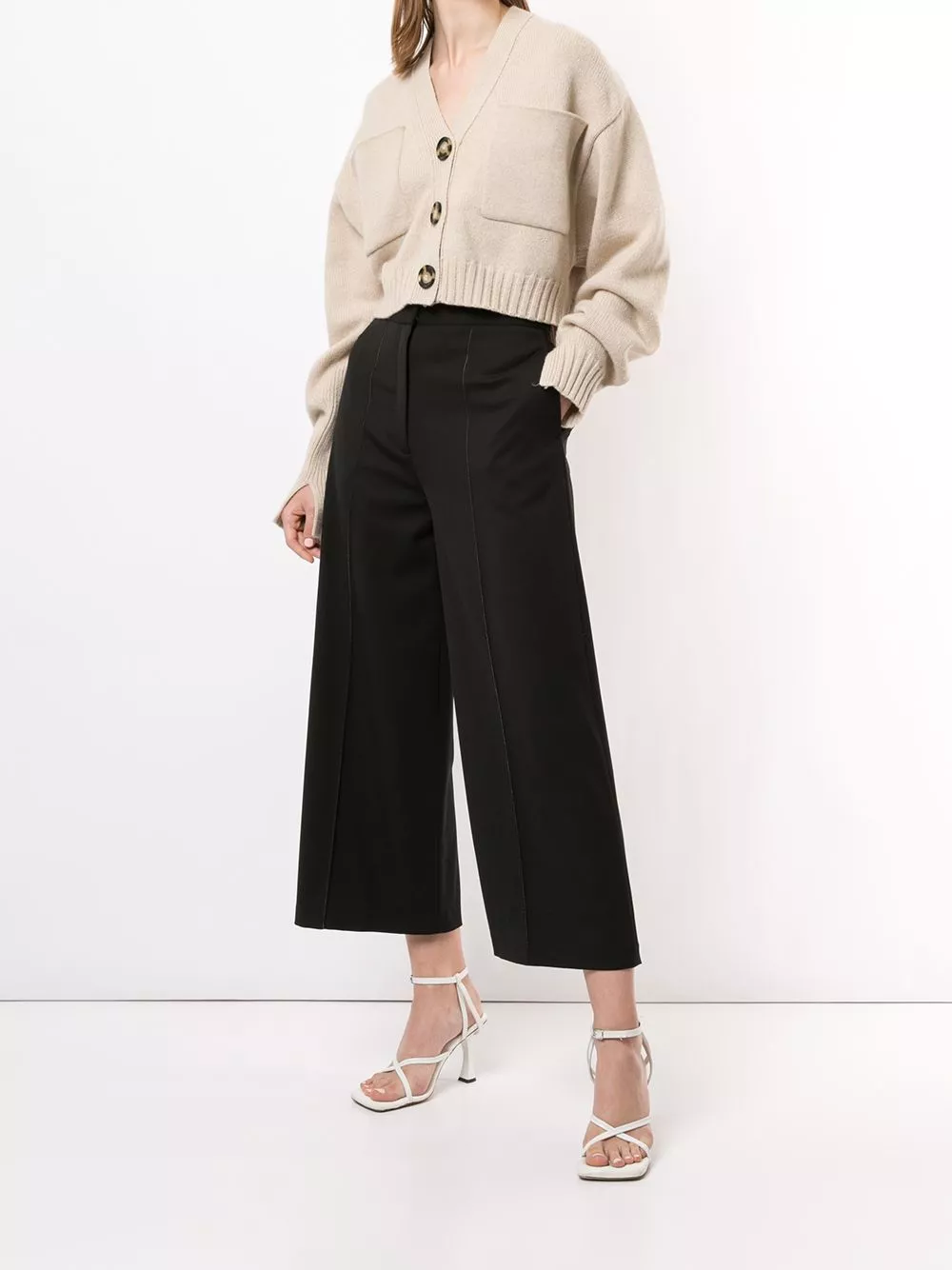 Cheap Proenza Schouler tailored high-waisted suiting culottes Women 0130