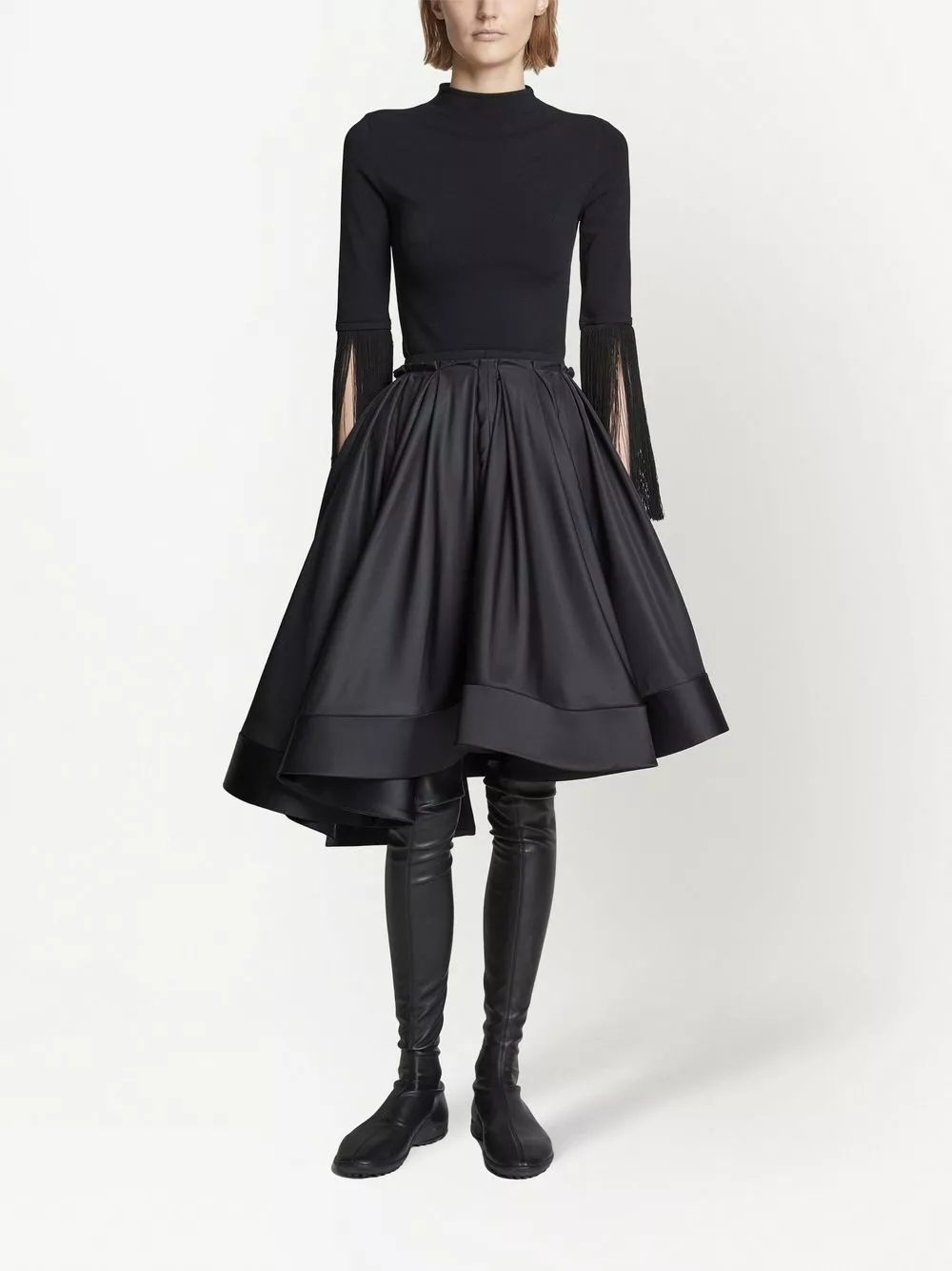 Affordable Proenza Schouler pleated full taffeta skirt Women 0128