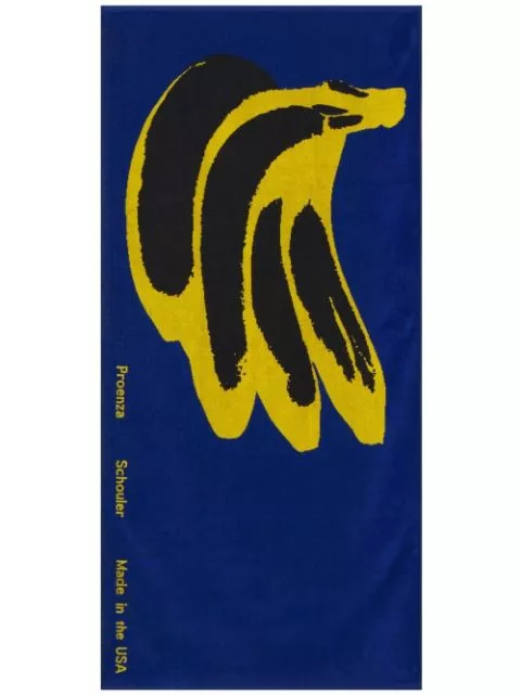 Proenza Schouler White Label Banana beach towel Men 0131