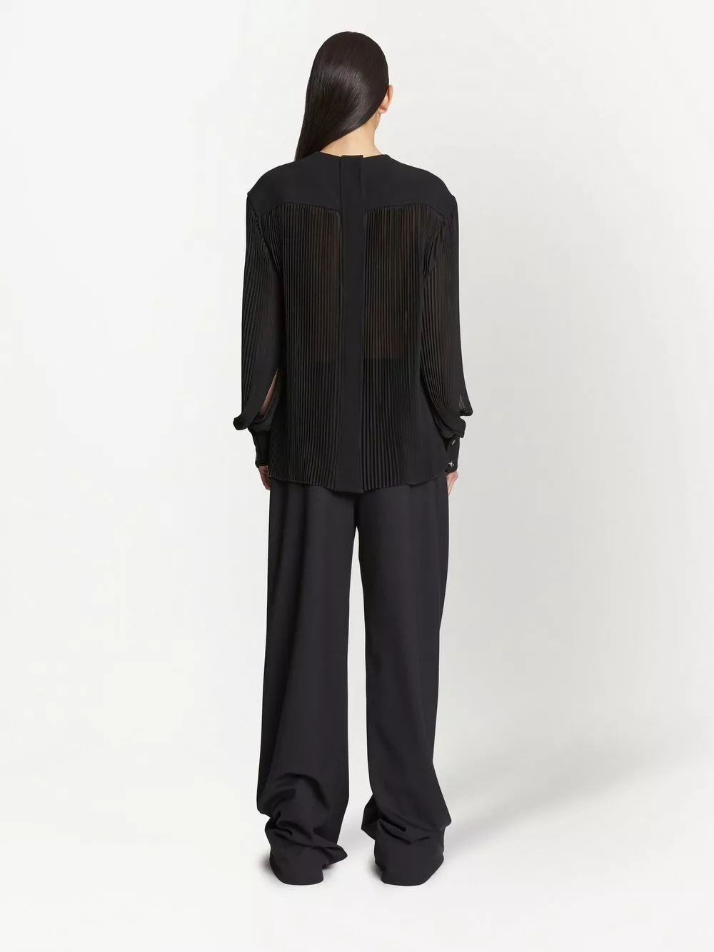 Affordable Proenza Schouler pleated long-sleeved blouse Women 0130