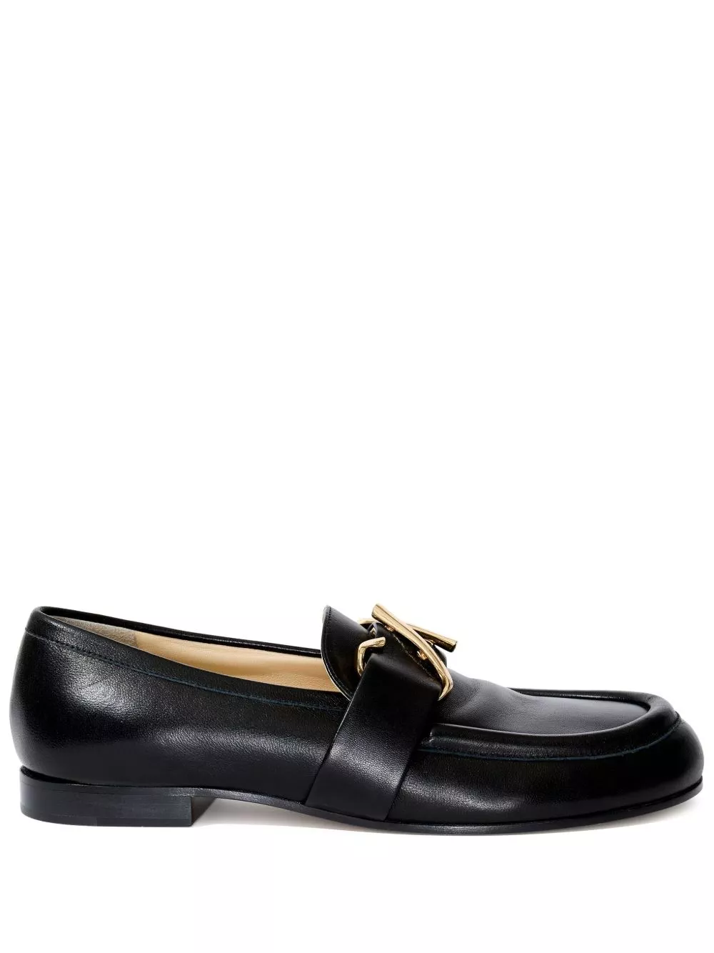 Affordable Proenza Schouler monogram-plaque leather loafers Women 0201