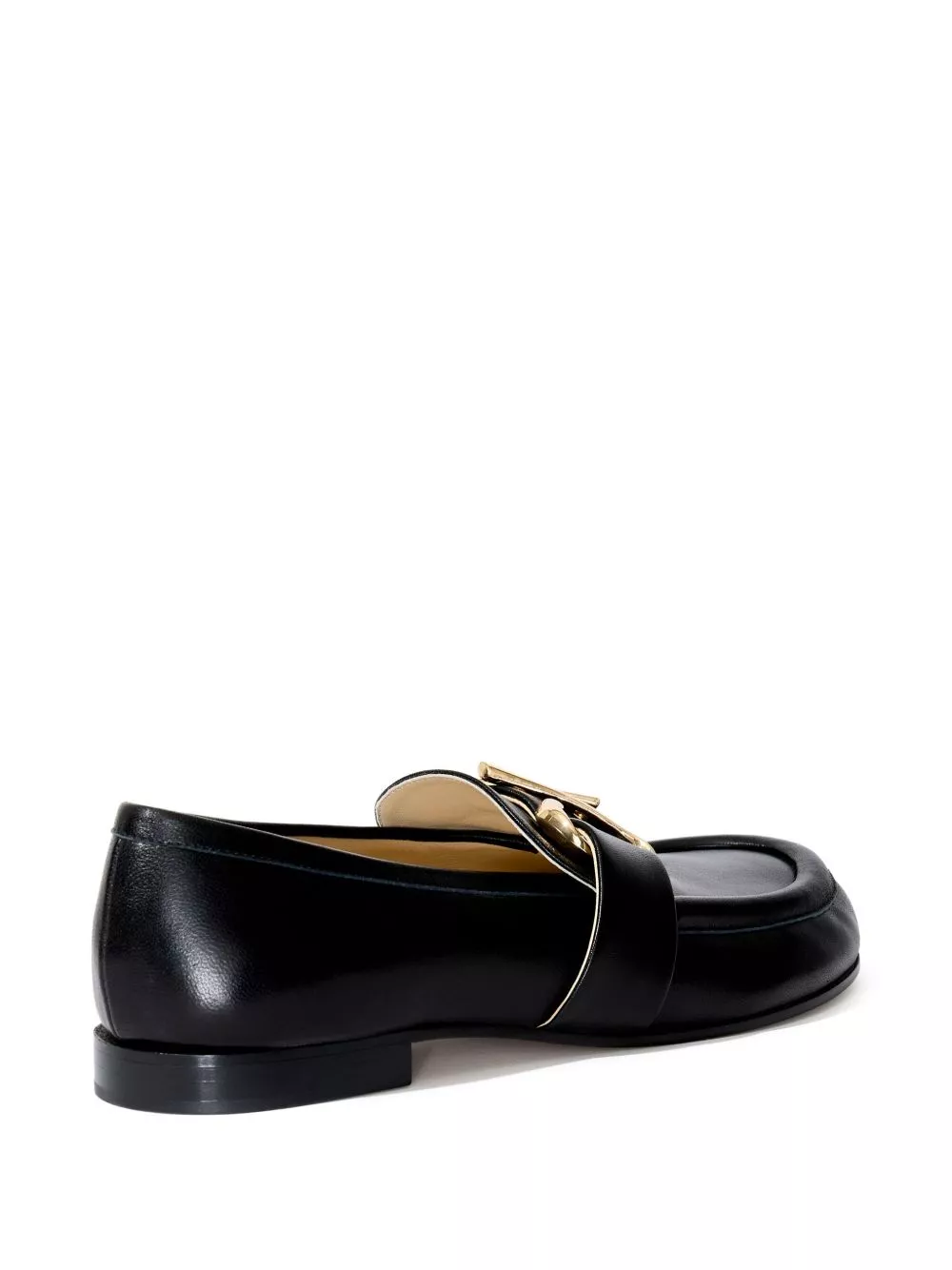 Affordable Proenza Schouler monogram-plaque leather loafers Women 0201