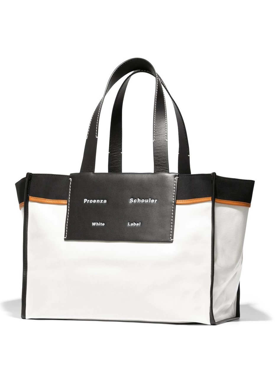 Cheap Label bag Morris tote Schouler coated Proenza White XL Women 0211