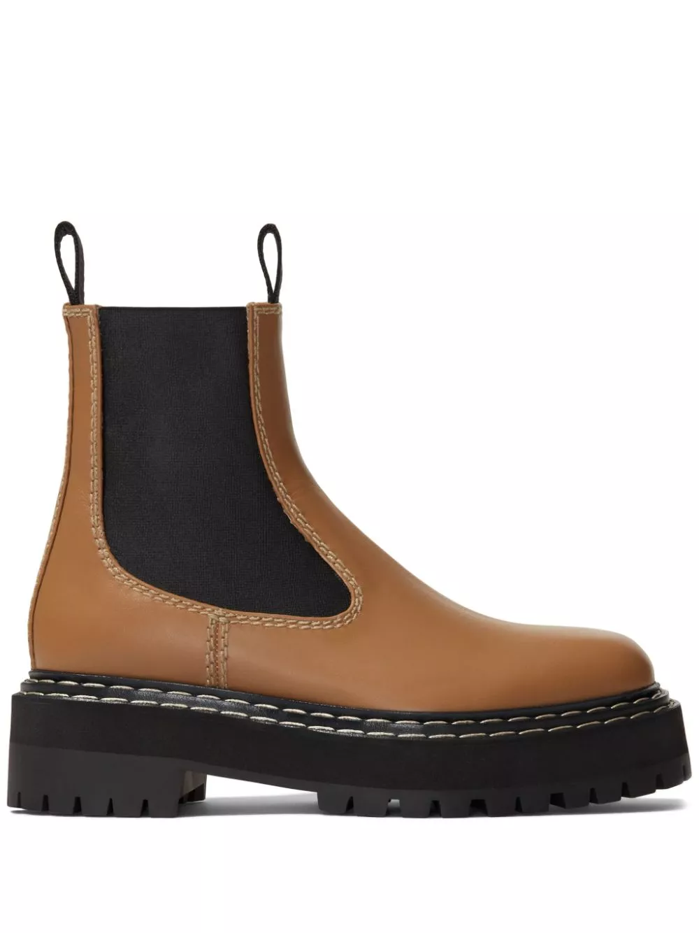 Affordable Proenza Schouler lug sole leather Chelsea boots Women 0202