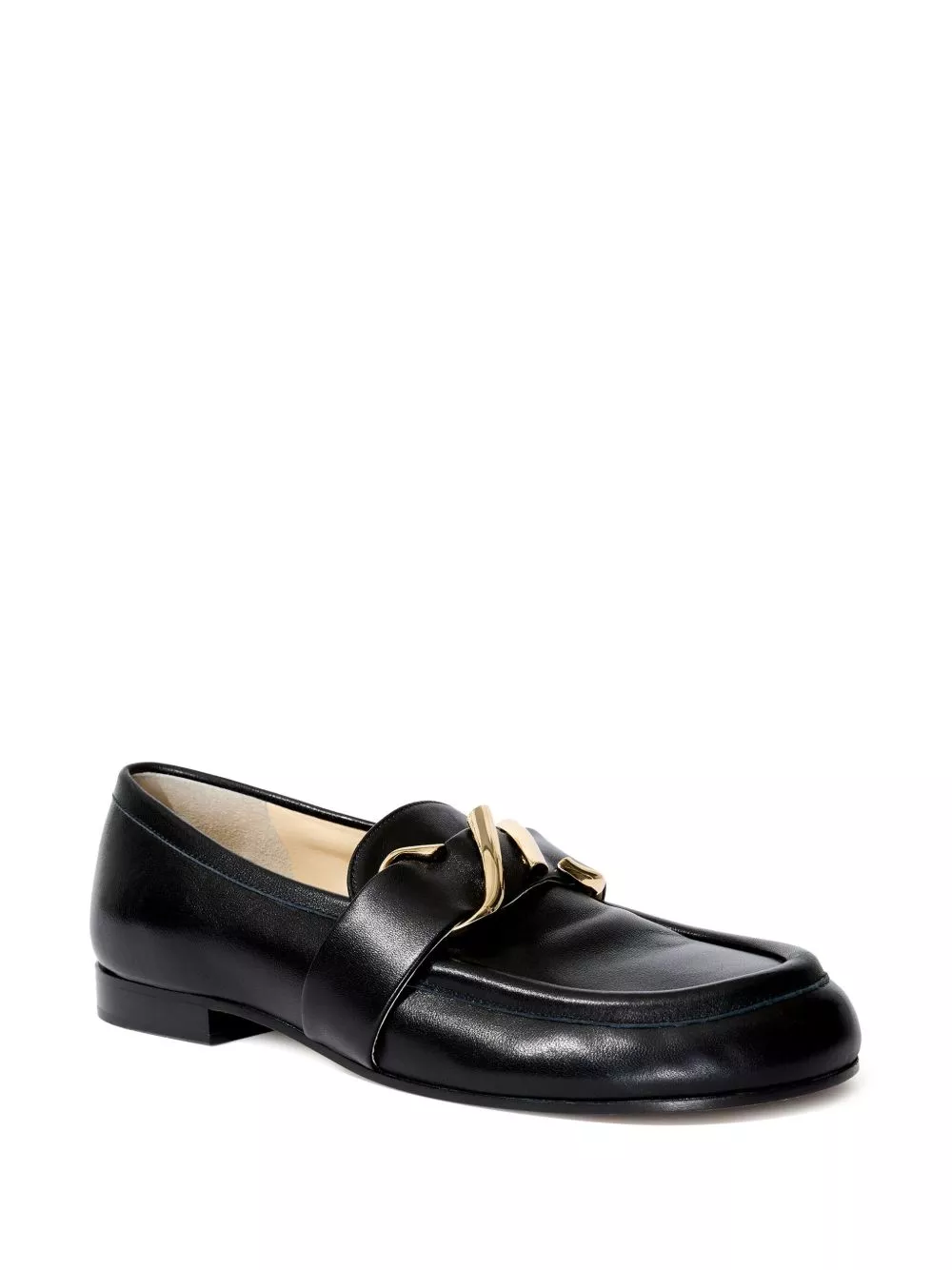 Affordable Proenza Schouler monogram-plaque leather loafers Women 0201